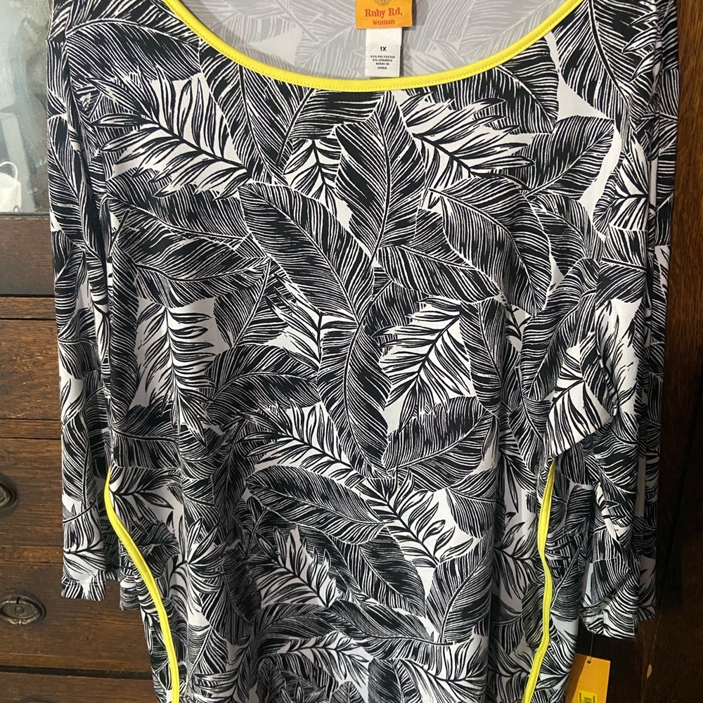 Ruby Rd. NWT size 1X blouse - Picture 3 of 9